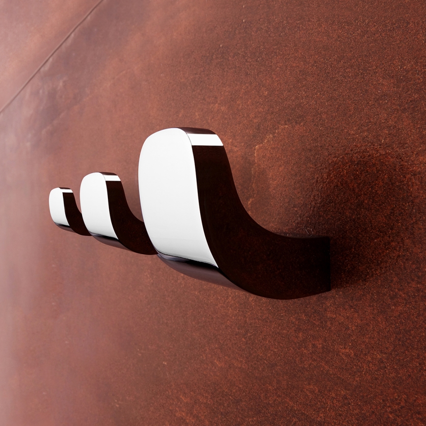 NIMCO NK 30054-26 - Percha de pared NIKAU cromo brillante