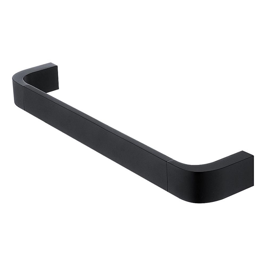 NIMCO NKC 30035-90 - Toallero de pared NIKAU 39 cm negro mate