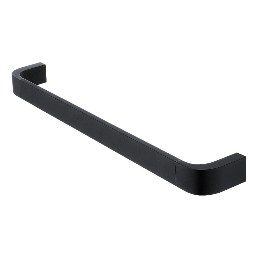NIMCO NKC 30046-90 - Toallero de pared NIKAU 49 cm negro mate