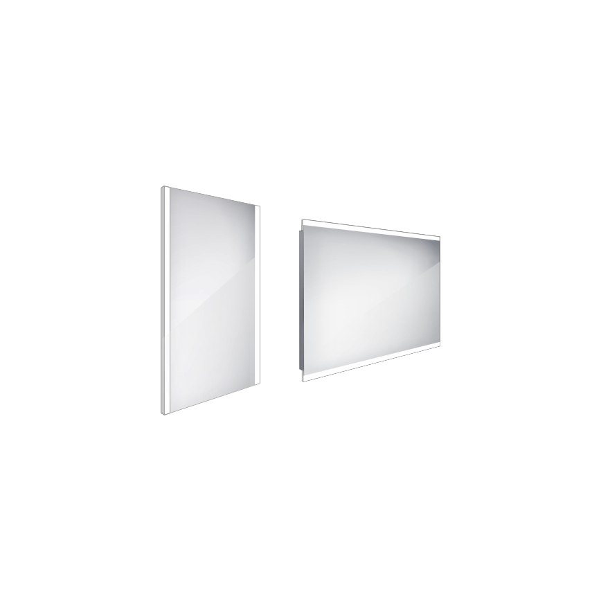 NIMCO ZP 11000 - Espejo de baño con retroiluminación LED LED/18W/230V 6500K 60x40 cm IP44