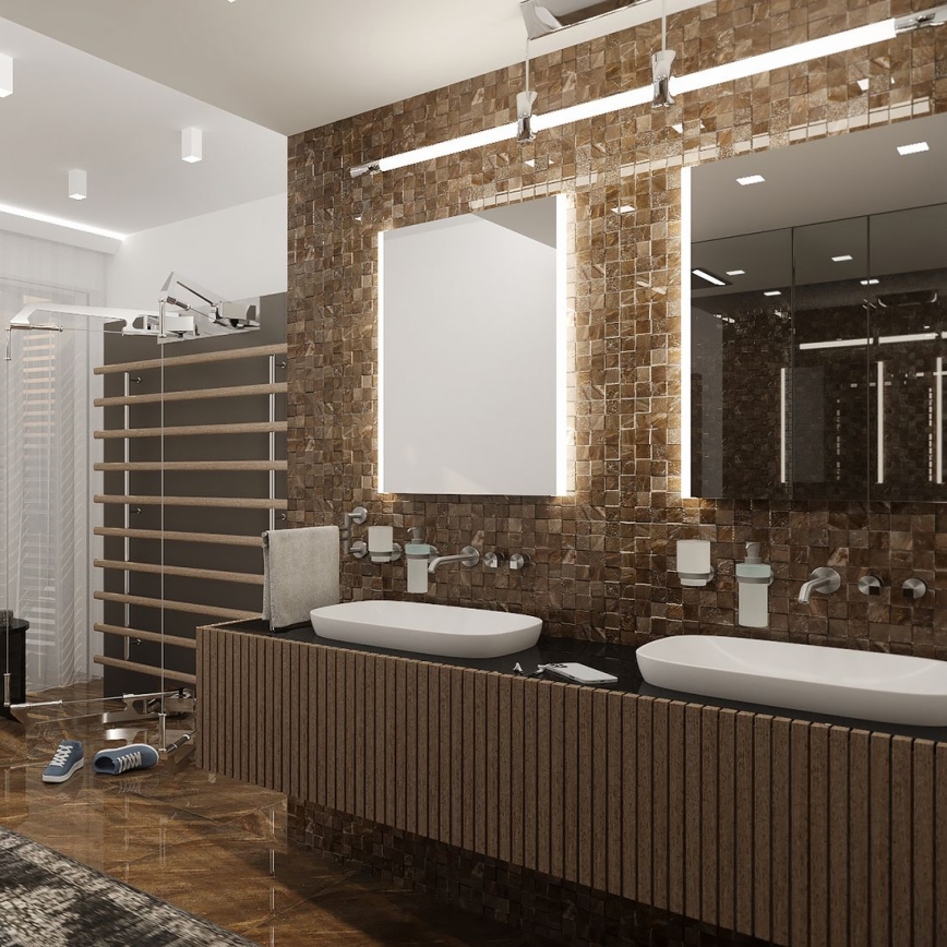 NIMCO ZP 11000 - Espejo de baño con retroiluminación LED LED/18W/230V 6500K 60x40 cm IP44