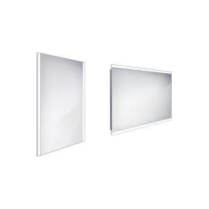 NIMCO ZP 11001 - Espejo de baño con retroiluminación LED LED/21W/230V 6500K 70x50 cm IP44