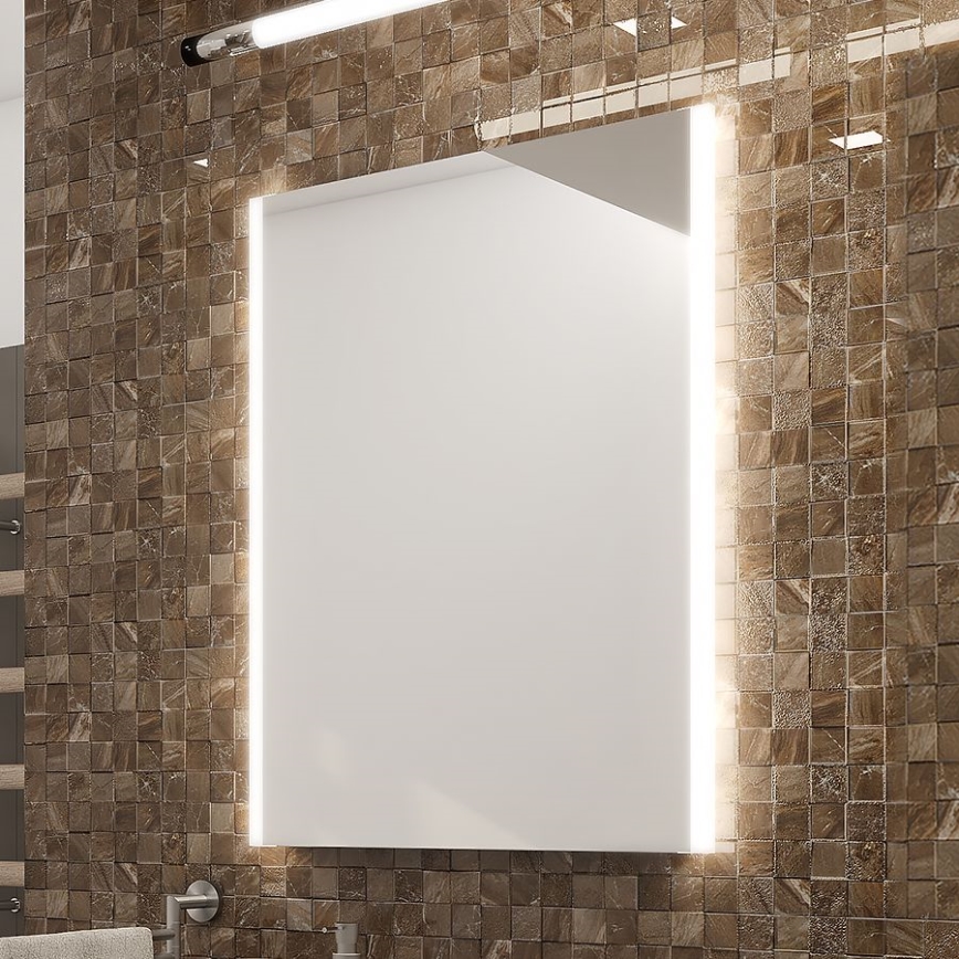 NIMCO ZP 11001 - Espejo de baño con retroiluminación LED LED/21W/230V 6500K 70x50 cm IP44