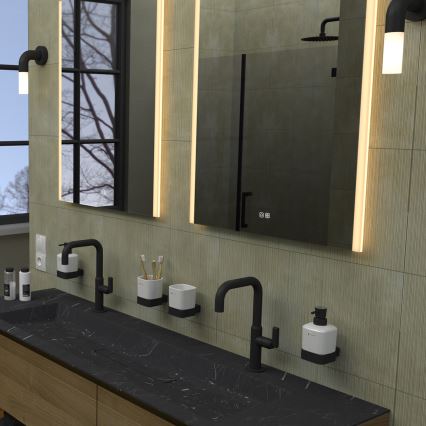 NIMCO ZP 11001VX - Espejo de baño LED regulable con retroiluminación LED/21W/230V 3000-6500K 70x50 cm IP44