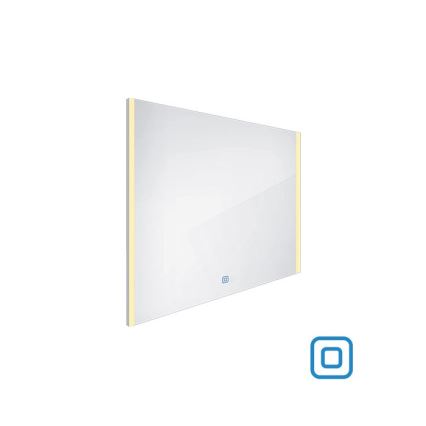 NIMCO ZP 11003V - Espejo de baño LED regulable con retroiluminación LED/21W/230V 3000-6500K 70x80 cm IP44
