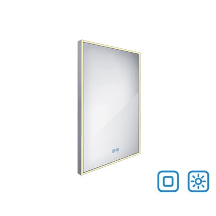 NIMCO ZP 13001VX - Espejo retroiluminado LED regulable para baño LED/35W/230V 3000-6500K 70x50 cm IP44