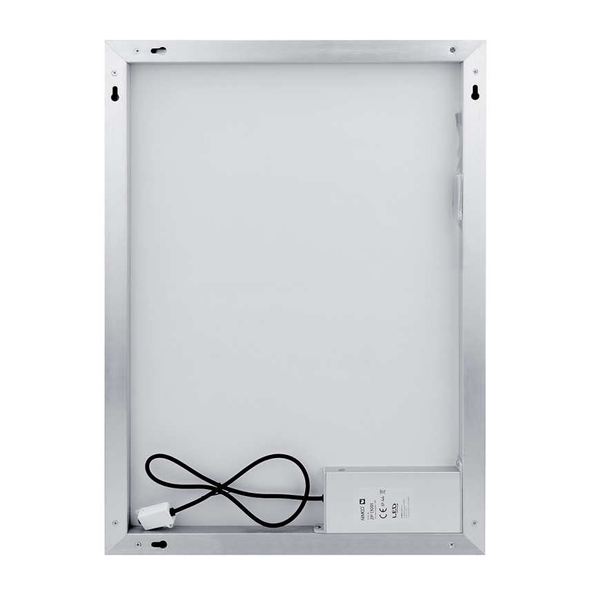 NIMCO ZP 13001VX - Espejo retroiluminado LED regulable para baño LED/35W/230V 3000-6500K 70x50 cm IP44