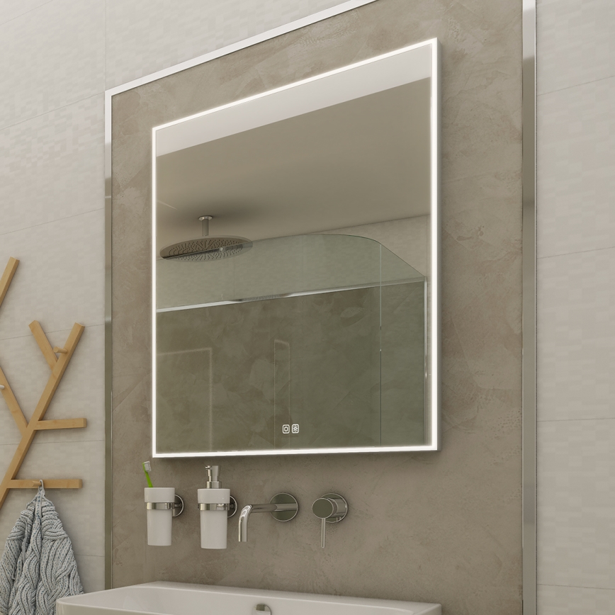 NIMCO ZP 13001VX - Espejo retroiluminado LED regulable para baño LED/35W/230V 3000-6500K 70x50 cm IP44