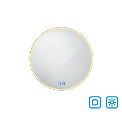 NIMCO ZP 26000RVX - Espejo retroiluminado baño LED regulable LED/26W/230V 3000-6500K d. 60 cm IP44