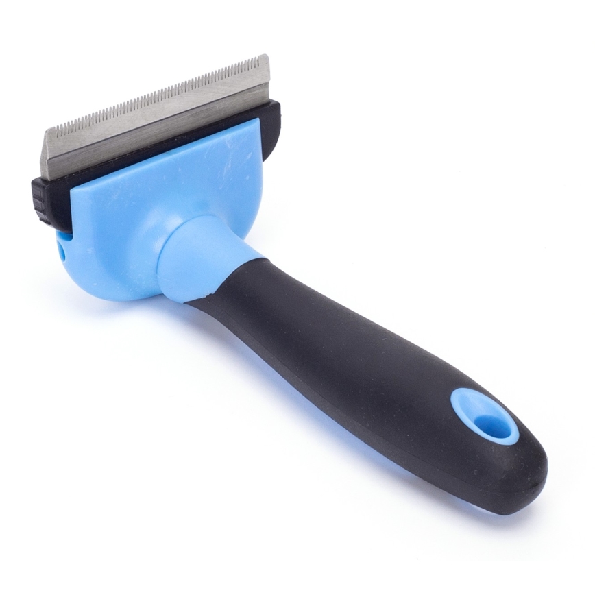 Nobleza - Cepillo para perros y gatos azul 7 cm
