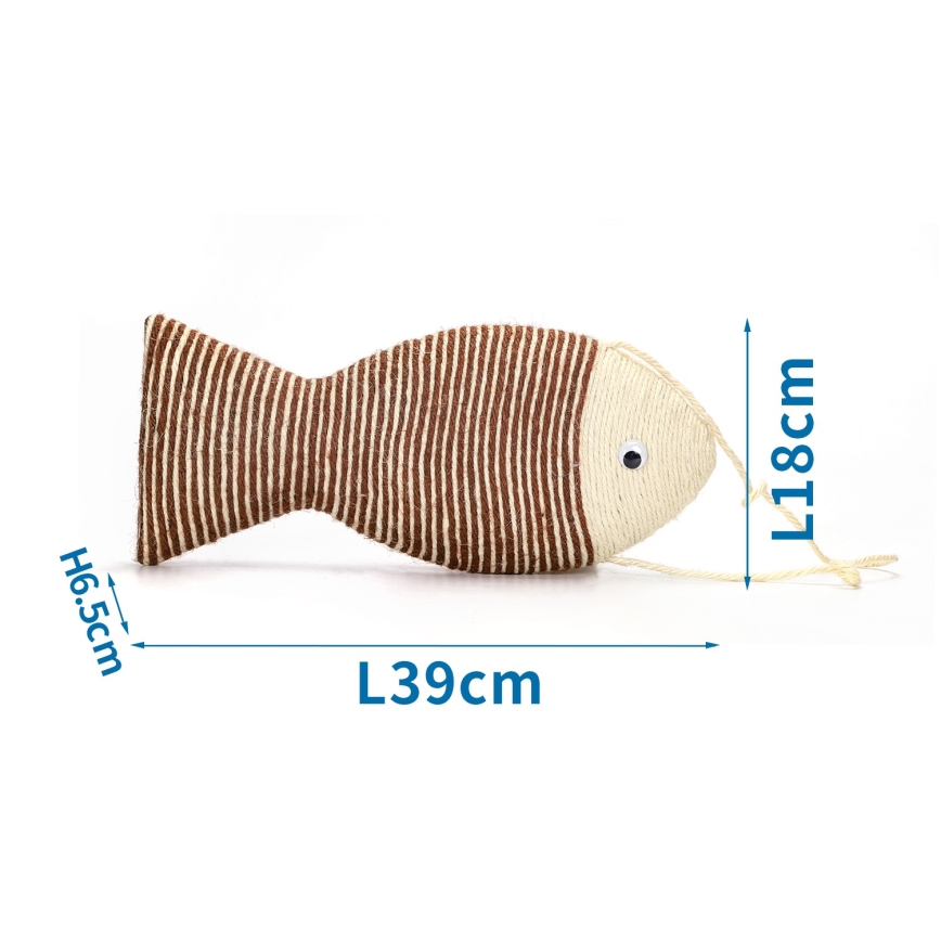 Nobleza - Juguete rascador para gatos pez