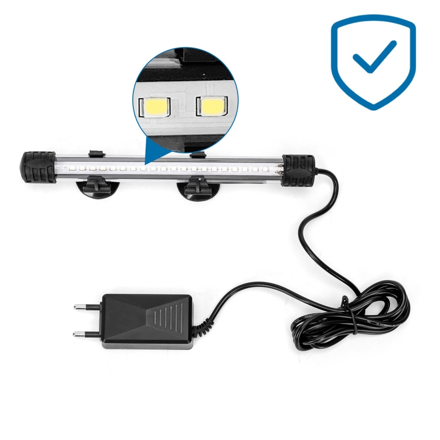 Nobleza - LED Iluminación para acuarios LED/1W/230V IPX7 20 cm