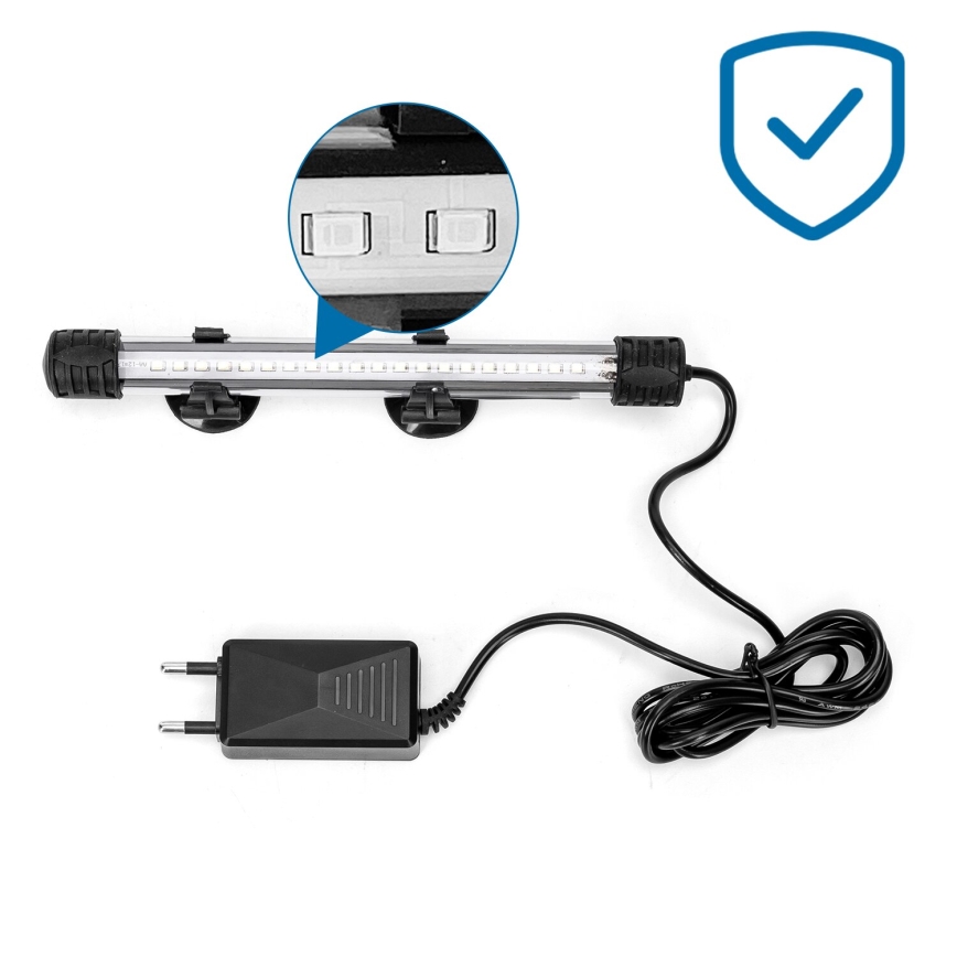 Nobleza - LED Iluminación para acuarios LED/1W/230V IPX7 20 cm
