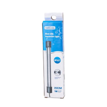 Nobleza - LED Iluminación para acuarios LED/1W/230V IPX7 20 cm