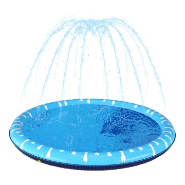 Nobleza - Piscina para perros con fuente de agua diá. 1,7m