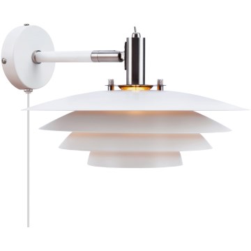 Nordlux - Aplique BRETAGNE 1xG9/25W/230V blanco