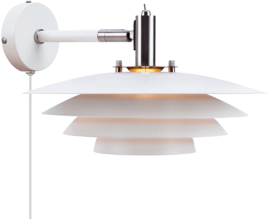 Nordlux - Aplique BRETAGNE 1xG9/25W/230V blanco
