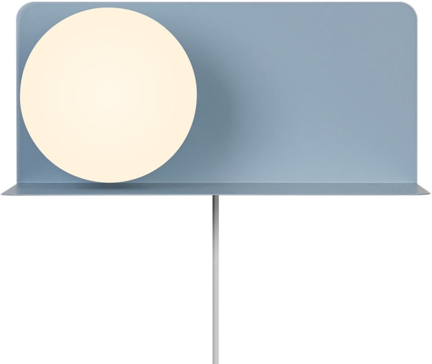Nordlux - Aplique con estante LILIBETH 1xE14/25W/230V azul