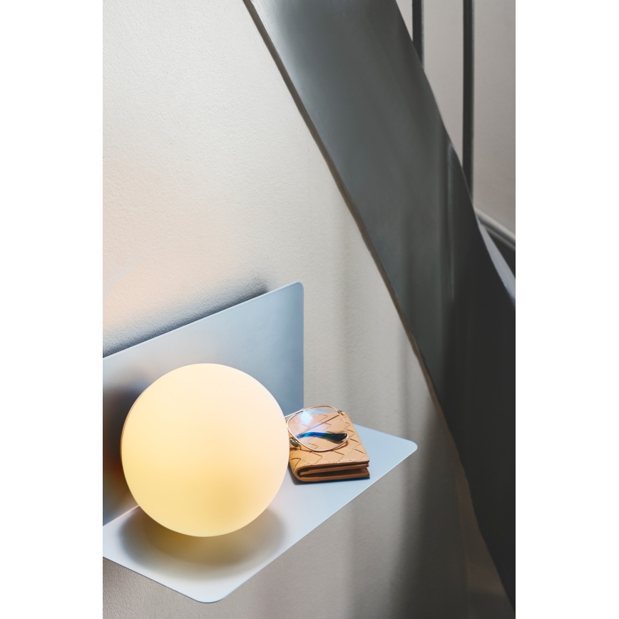 Nordlux - Aplique con estante LILIBETH 1xE14/25W/230V azul