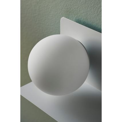Nordlux - Aplique con estante LILIBETH 1xE14/25W/230V blanco