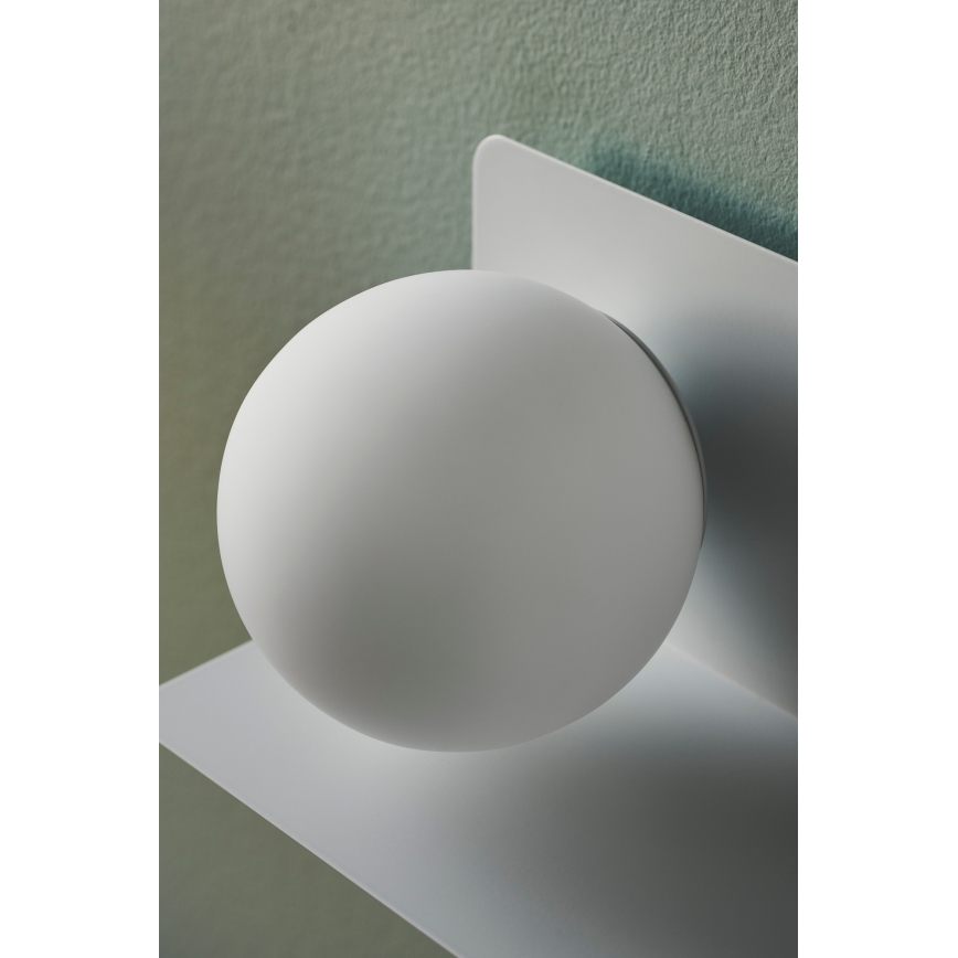 Nordlux - Aplique con estante LILIBETH 1xE14/25W/230V blanco
