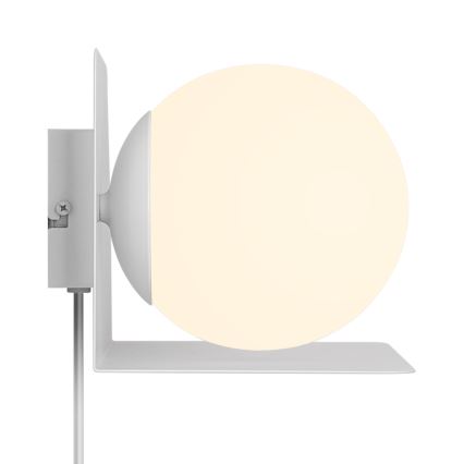 Nordlux - Aplique con estante LILIBETH 1xE14/25W/230V blanco