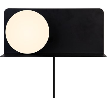Nordlux - Aplique con estante LILIBETH 1xE14/25W/230V negro