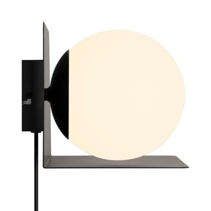 Nordlux - Aplique con estante LILIBETH 1xE14/25W/230V negro