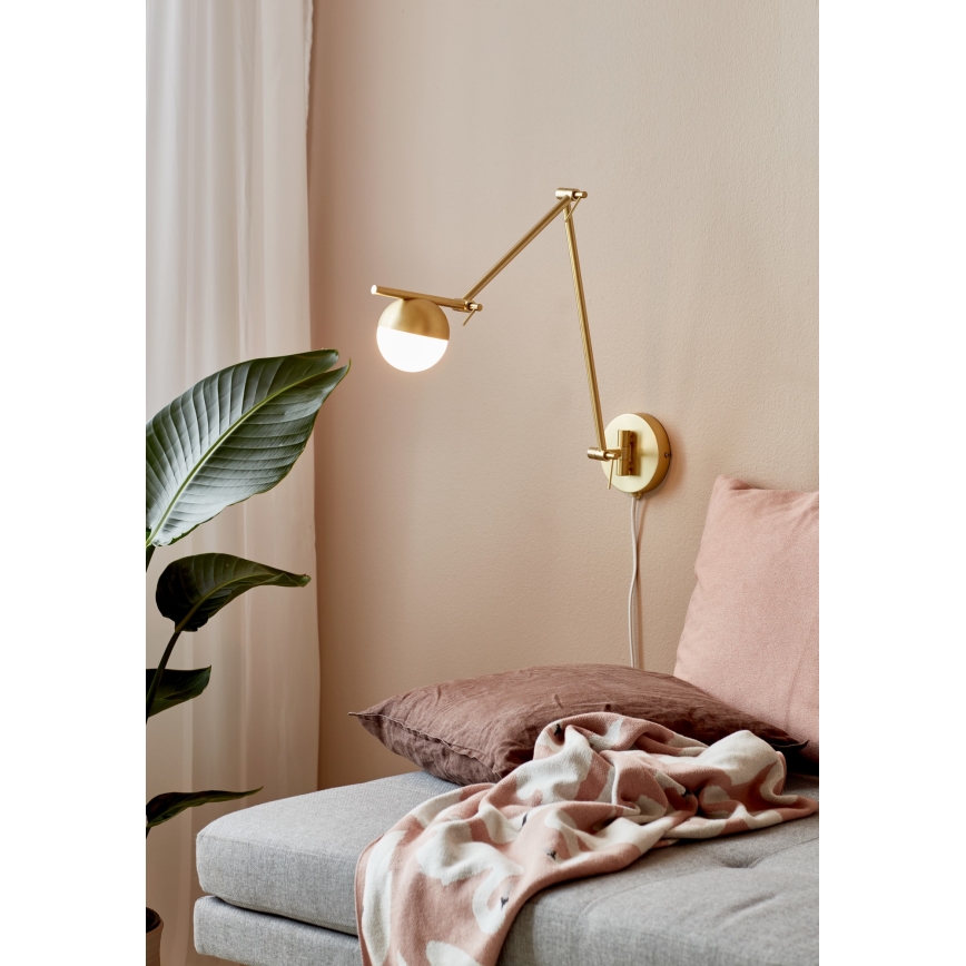 Nordlux - Aplique CONTINA 1xG9/5W/230V latón