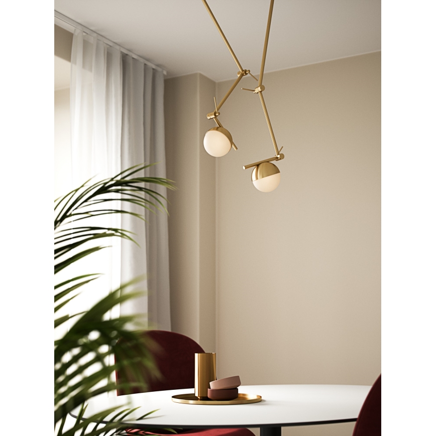 Nordlux - Aplique CONTINA 1xG9/5W/230V latón