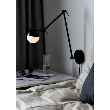 Nordlux - Aplique CONTINA 1xG9/5W/230V negro