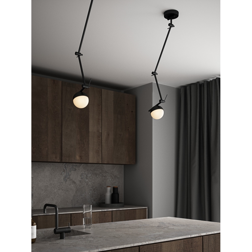 Nordlux - Aplique CONTINA 1xG9/5W/230V negro