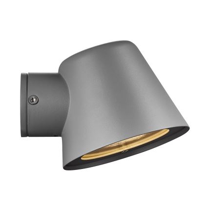 Nordlux - Aplique de exterior ALERIA 1xGU10/35W/230V IP44 gris