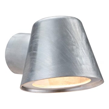 Nordlux - Aplique de exterior ALERIA 1xGU10/35W/230V IP44 plata