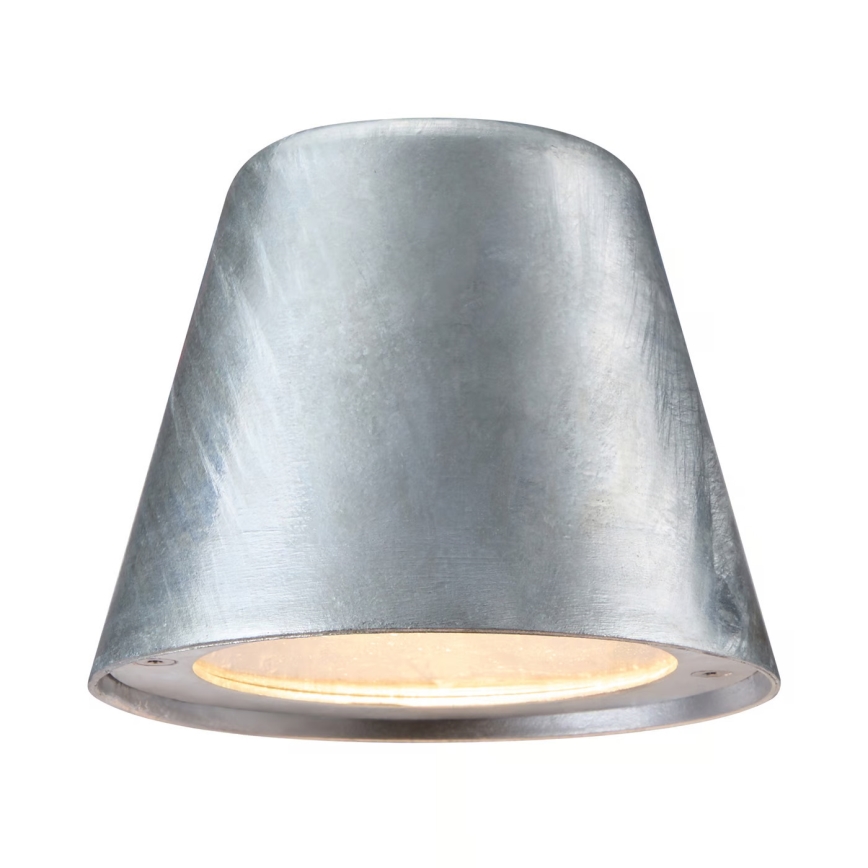 Nordlux - Aplique de exterior ALERIA 1xGU10/35W/230V IP44 plata