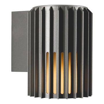 Nordlux - Aplique de exterior ALUDRA 1xE27/15W/230V antracita
