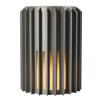 Nordlux - Aplique de exterior ALUDRA 1xE27/15W/230V antracita