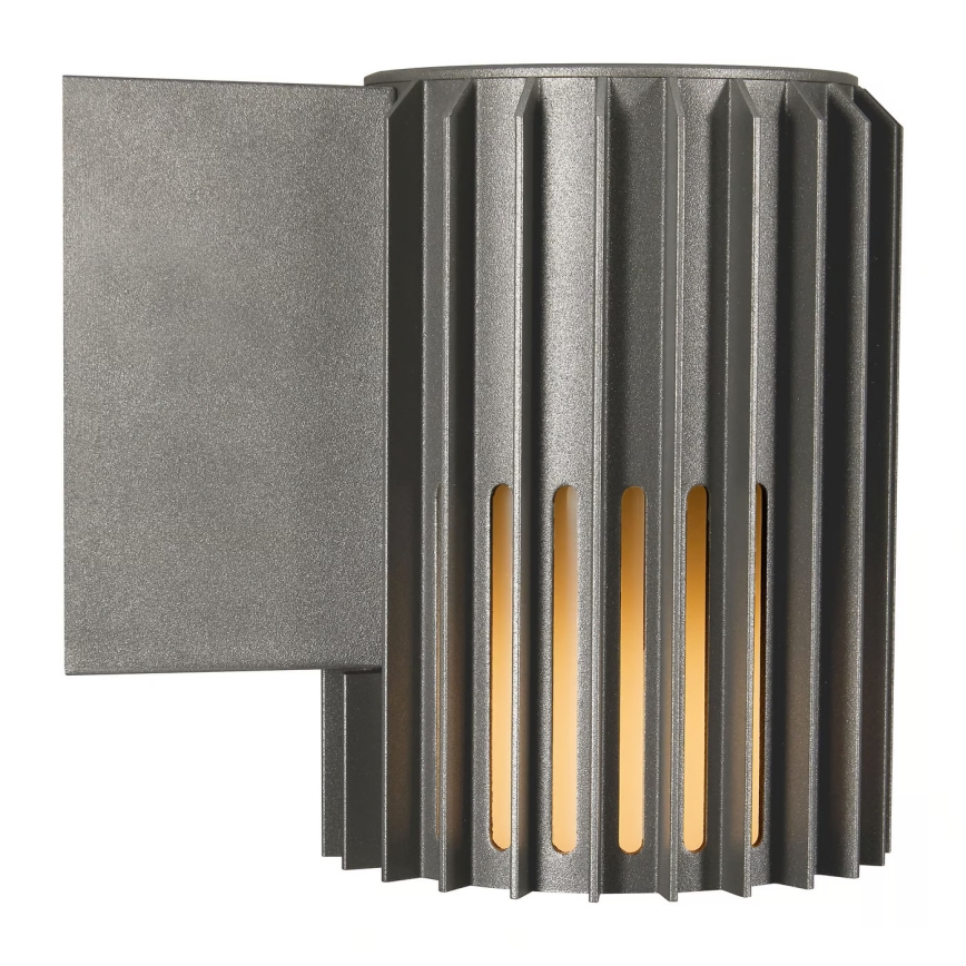 Nordlux - Aplique de exterior ALUDRA 1xE27/15W/230V antracita
