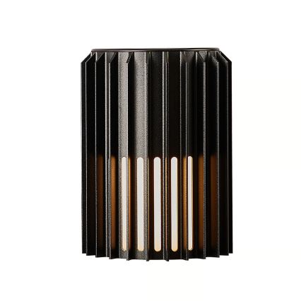 Nordlux - Aplique de exterior ALUDRA 1xE27/15W/230V negro