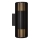 Nordlux - Aplique de exterior ALUDRA 2xE27/15W/230V IP54 negro