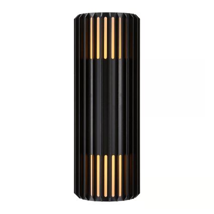 Nordlux - Aplique de exterior ALUDRA 2xE27/15W/230V IP54 negro