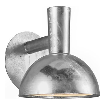 Nordlux - Aplique de exterior ARKI 1xE27/20W/230V IP54 plata