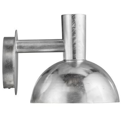 Nordlux - Aplique de exterior ARKI 1xE27/20W/230V IP54 plata