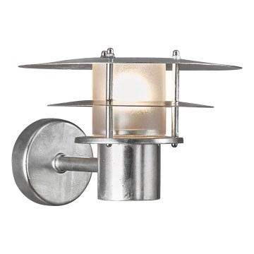Nordlux - Aplique de exterior BASTIA 1xE14/12W/230V IP54 cromo mate