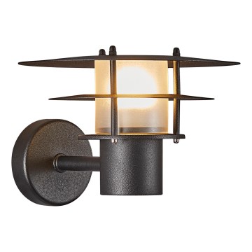 Nordlux - Aplique de exterior BASTIA 1xE14/12W/230V IP54 negro