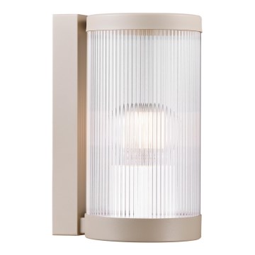 Nordlux - Aplique de exterior COUPAR 1xE27/25W/230V IP54 beige