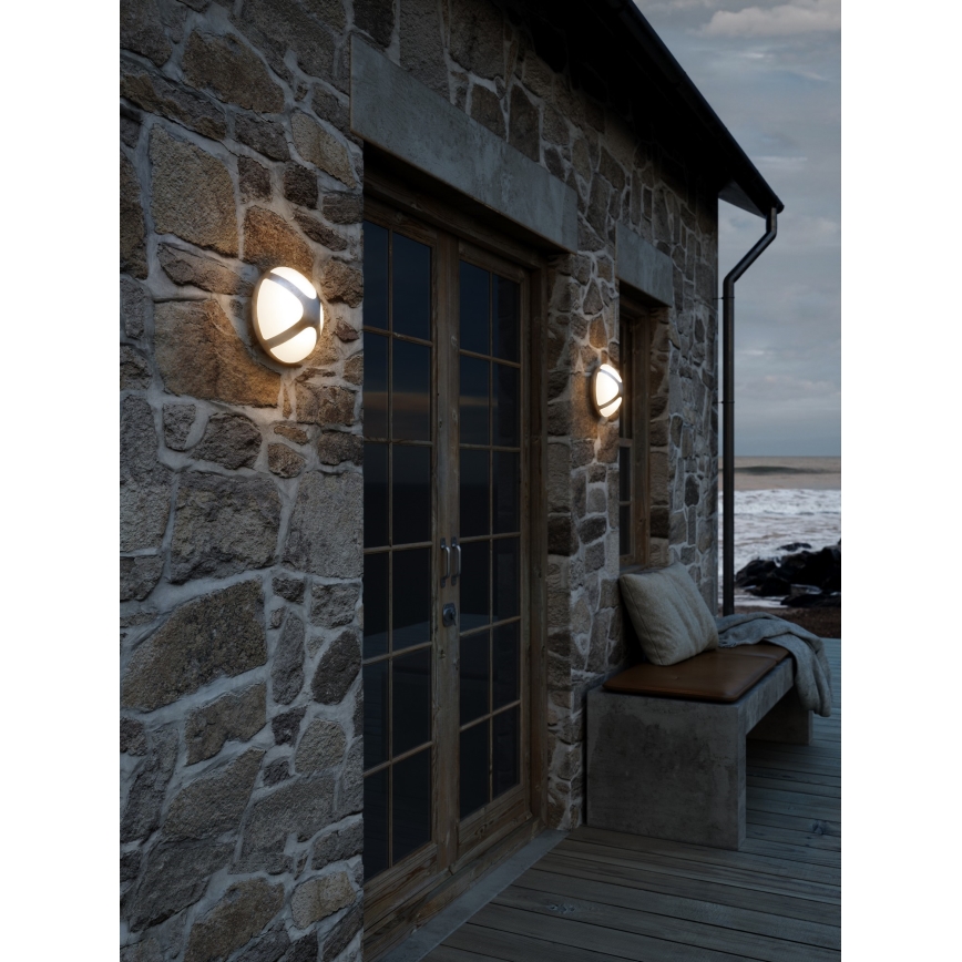 Nordlux - Aplique de exterior CROSS 1xE14/15W/230V IP54