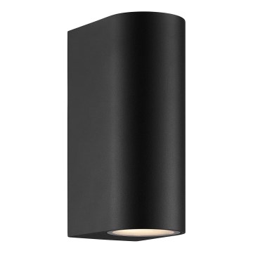 Nordlux - Aplique de exterior DION 2xGU10/25W/230V IP44 negro