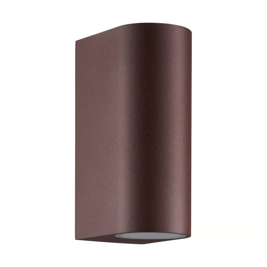 Nordlux - Aplique de exterior DION 2xGU10/25W/230V IP44 rezavá