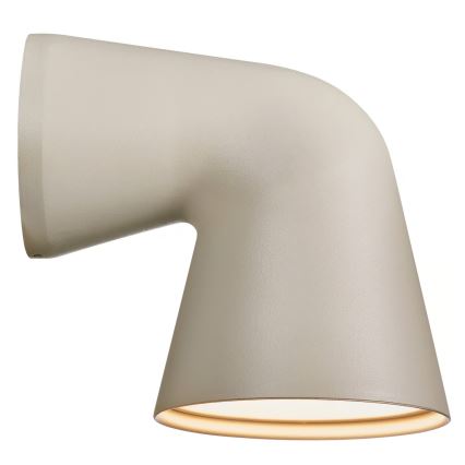 Nordlux - Aplique de exterior FRONT 1xGU10/28W/230V IP44 color crema